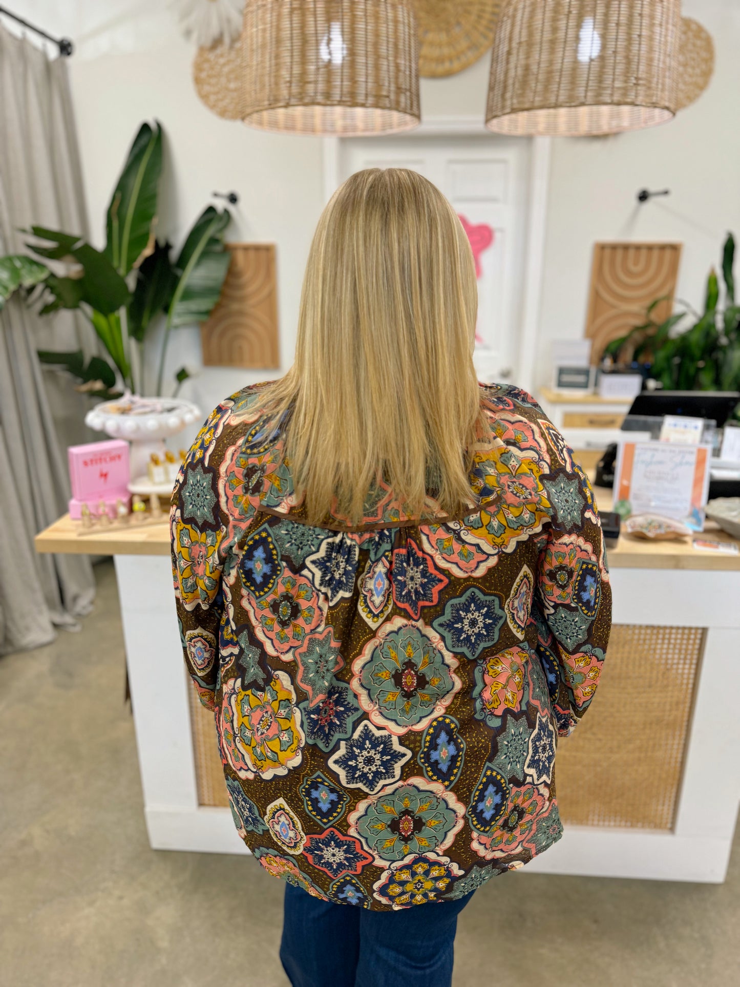 The Hensley Blouse Cury