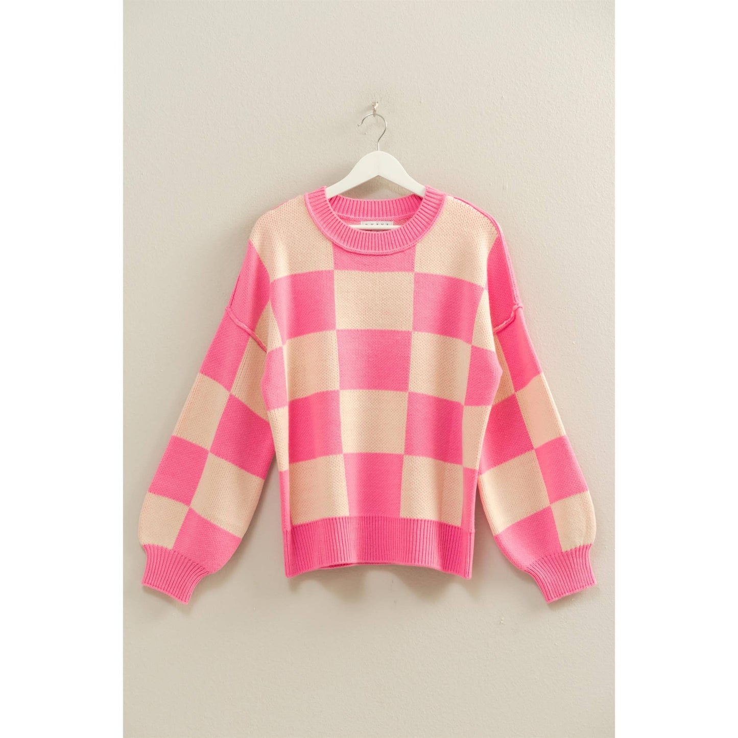 The Checkmate Pinky Sweater