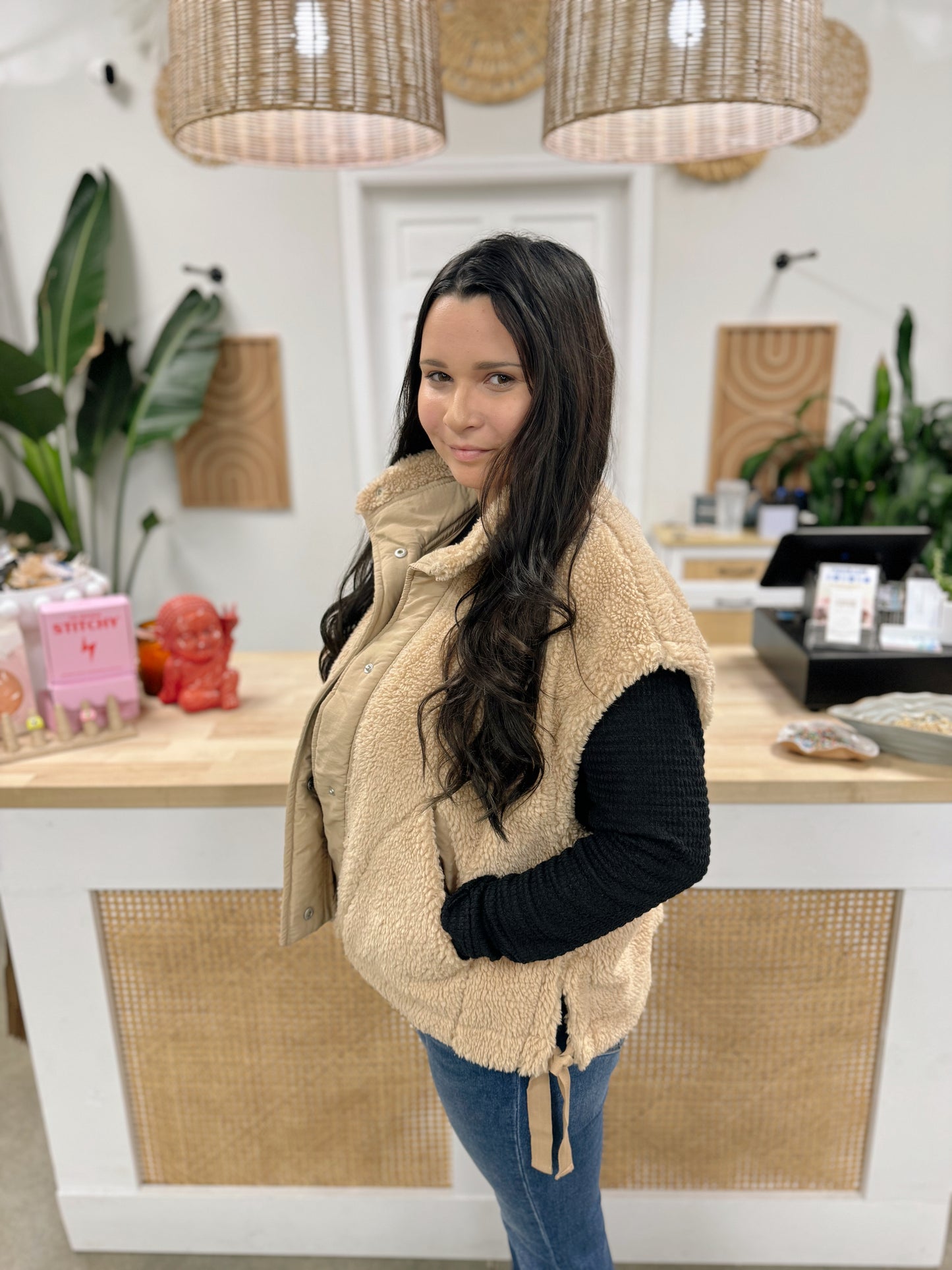 Teddy Bear Vest Carmel