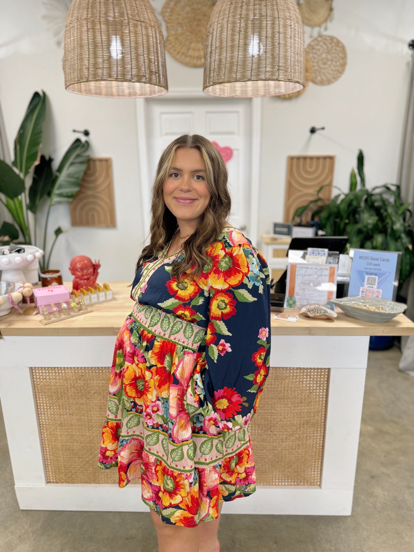 The Flow Boho Mini Dress Curvy