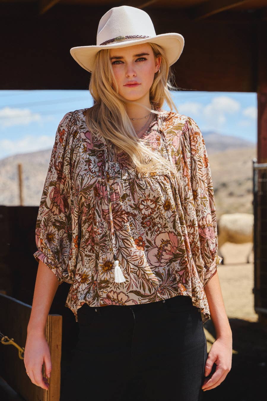 Bohemian Rhapsody Blouse Curvy