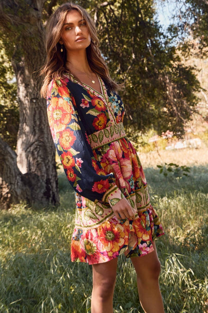 The Flow Boho Mini Dress Curvy