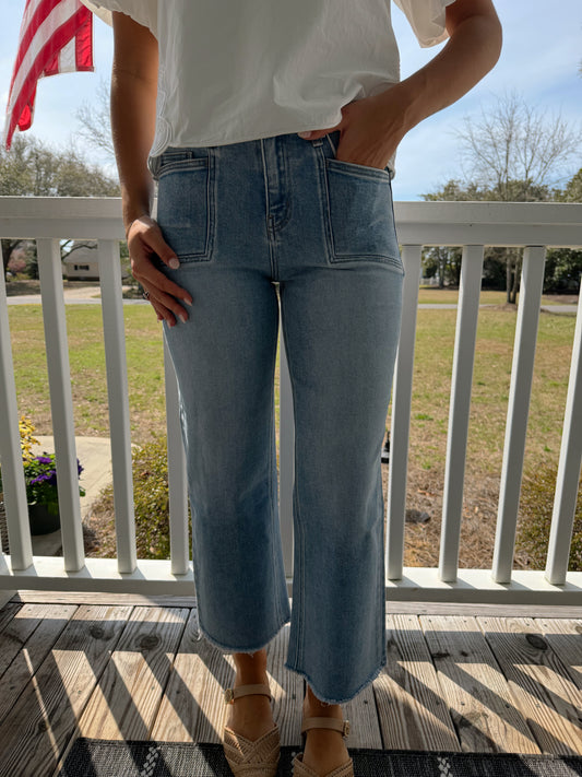 The High Tider's Cropped Jeans