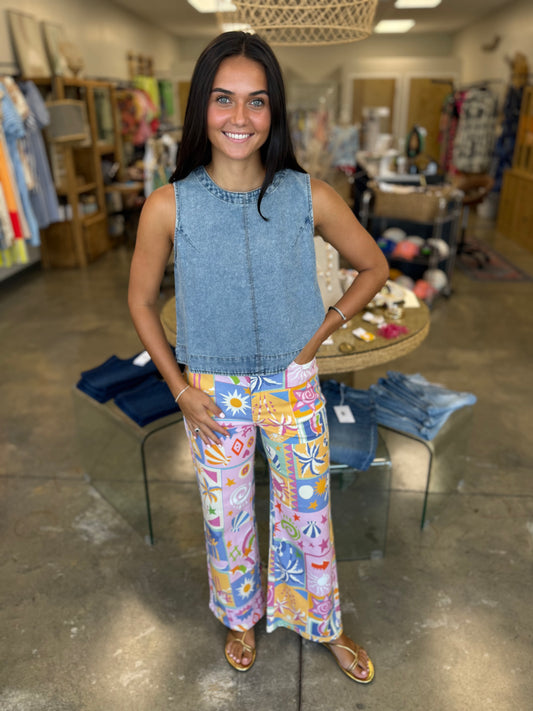 The Summer Patchwork Pants