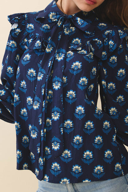 The Liza Button Down Blouse