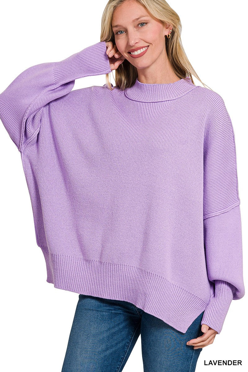 Show Them Your Good Side Sweater