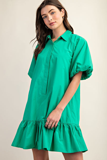 The Preppy Poplin Dress Curvy