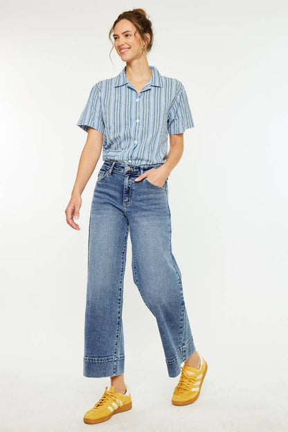 The Nova Cropped High Rise Jean