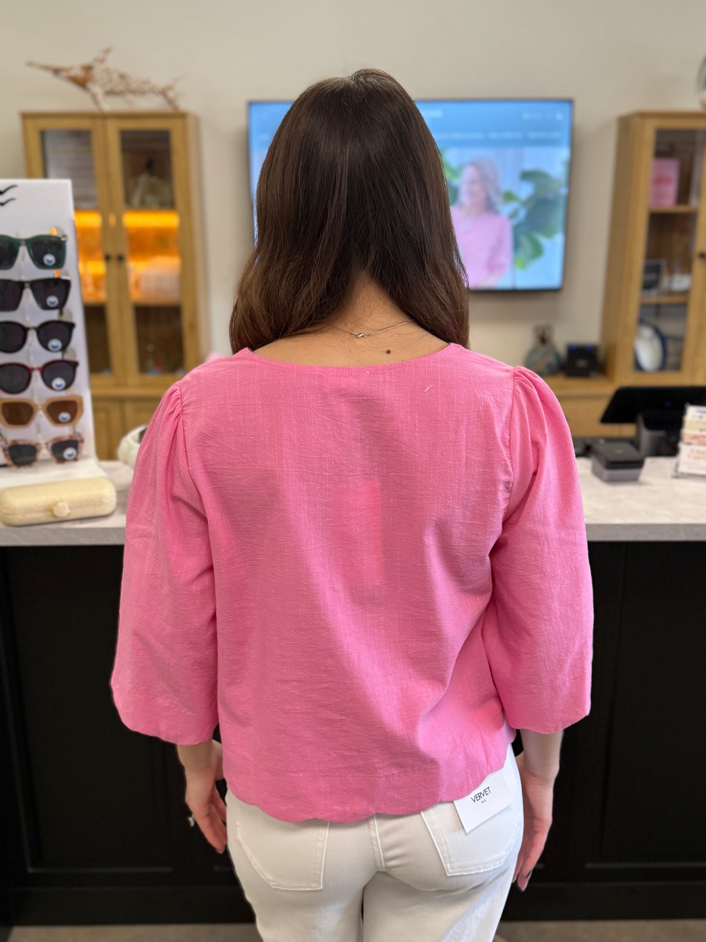 Soft Around the Edge Button Down