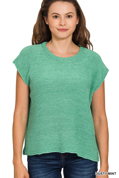Your Staple Sweater Vest Mint
