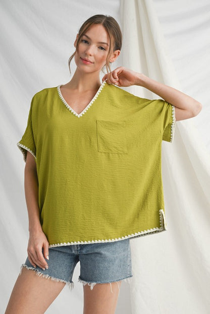 The Green Goddess Top