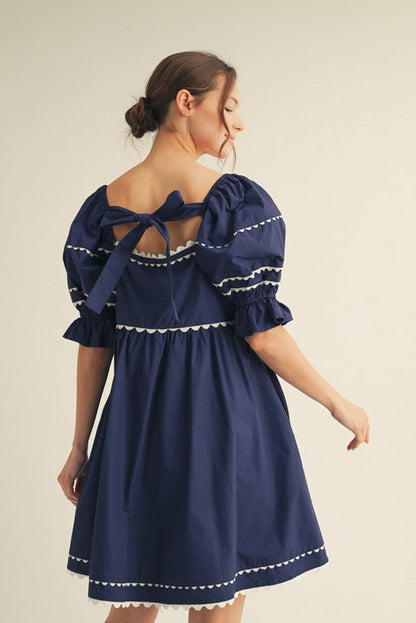 Mini and Cute Bow Dress