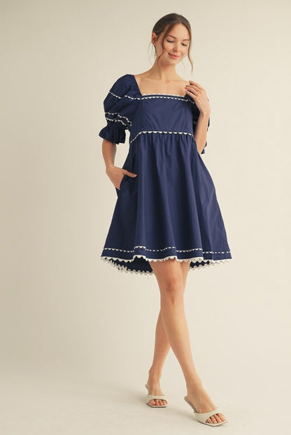 Mini and Cute Bow Dress