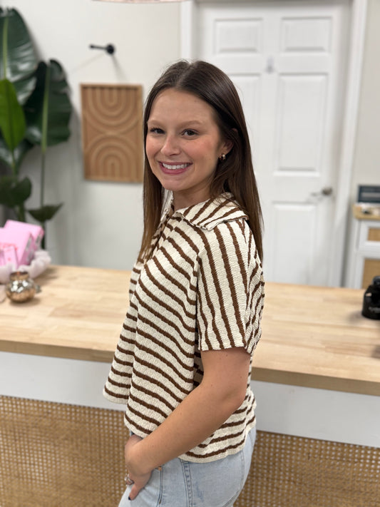 The Melody Top Brown