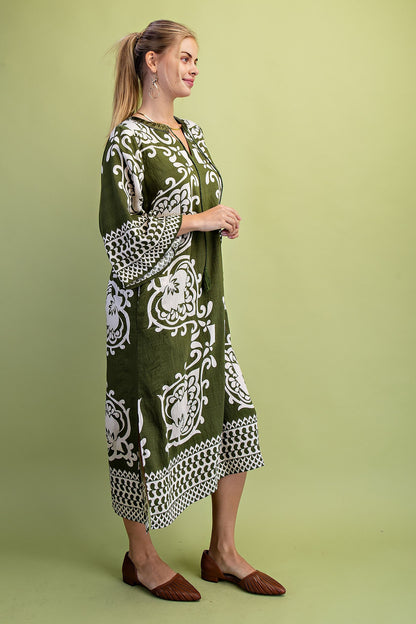 The Bohemian Midi Dress