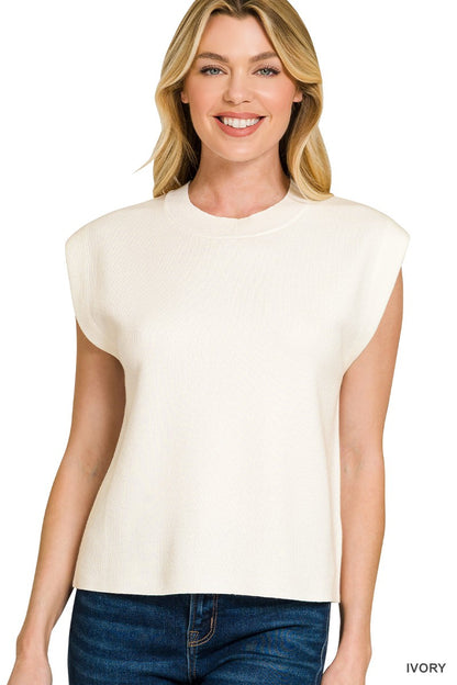 The Sylvie Vest Ivory