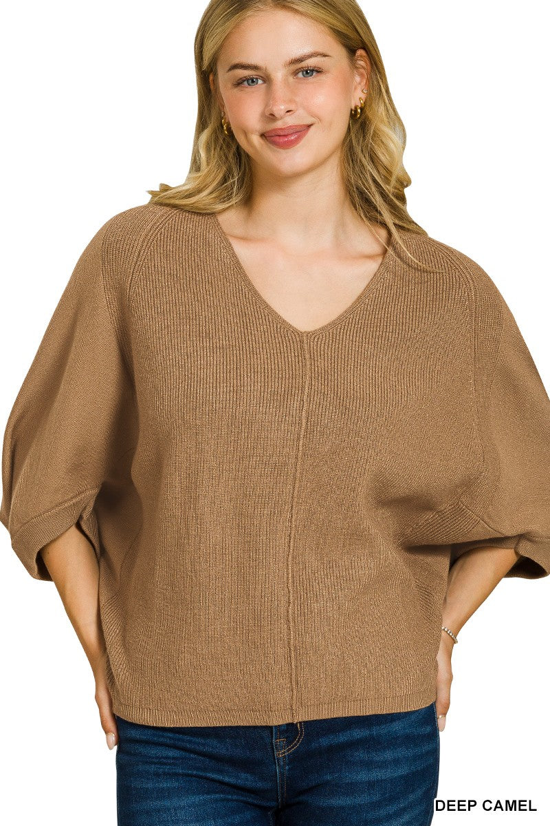The Casula Sleek Dolman Sweater