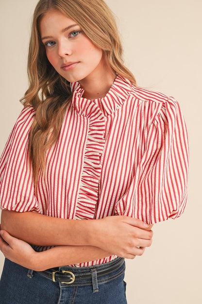 The Patriot Button down Blouse