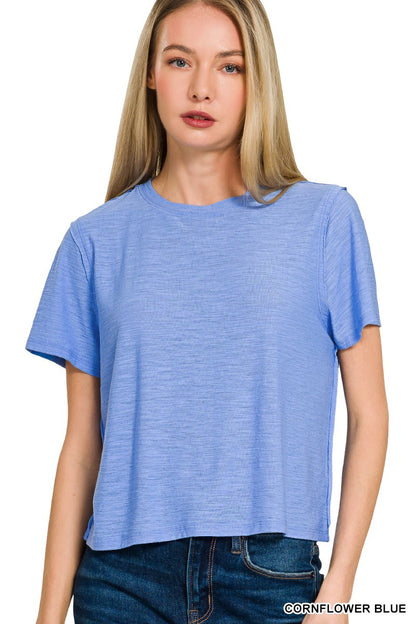 Slub Short Sleeve Tee