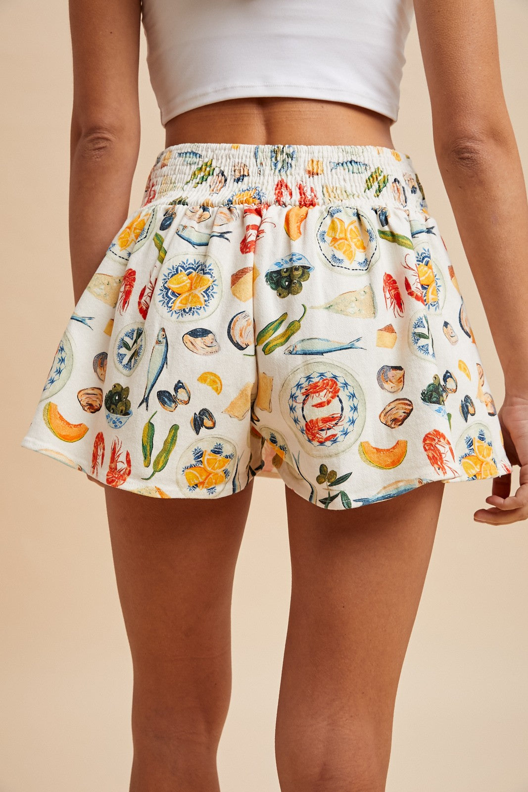 I Like it Mediterranean Style Skort