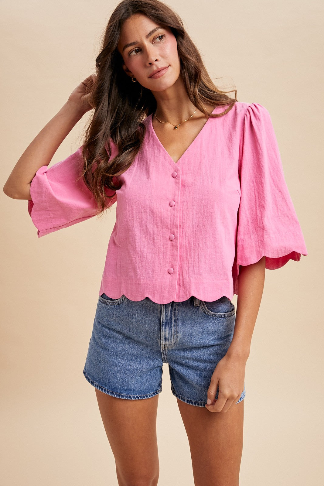 Soft Around the Edge Button Down
