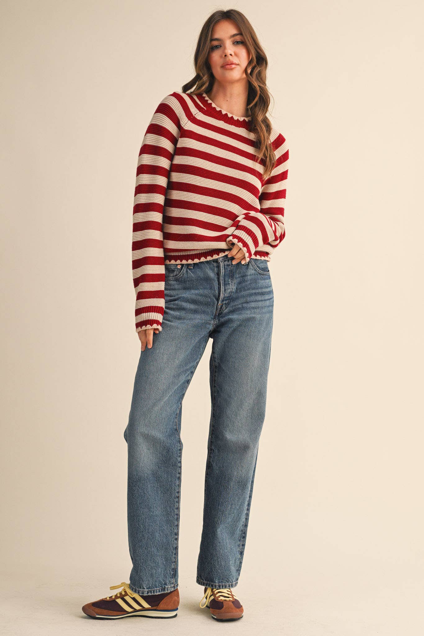 Crimson and Dreamy Sweater