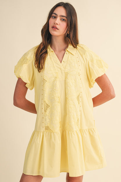 The Butter Cup Krisley Mini Dress