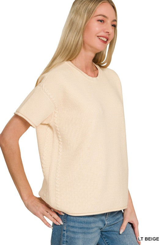 The Miranda Sweater in Beige