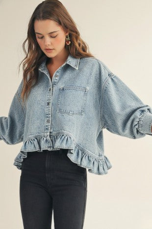 Don't Get Me Ruffled Top