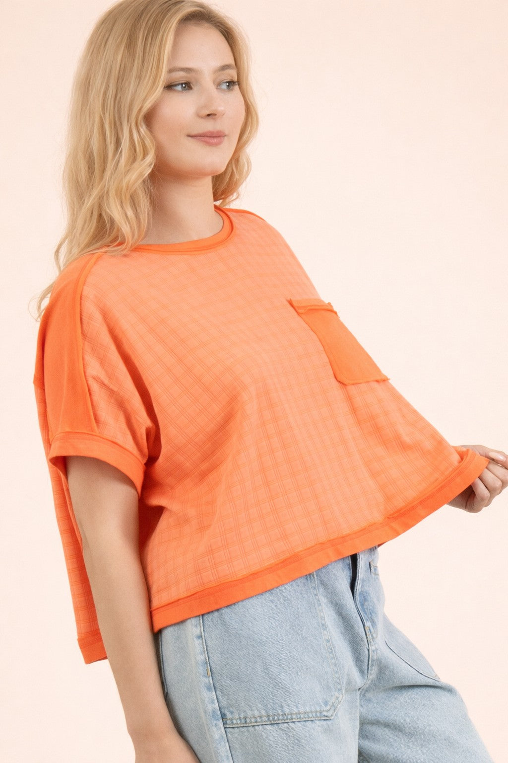 Sprinkle of Spring Top Coral