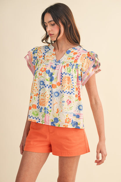 Summer is on my mind Blouse