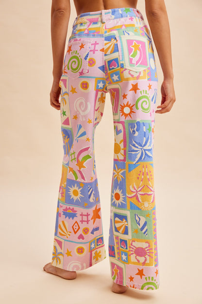 The Summer Patchwork Pants