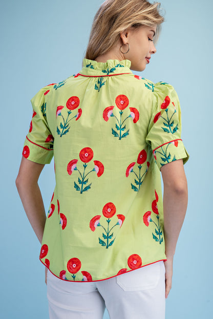 The Tiley Floral Blouse