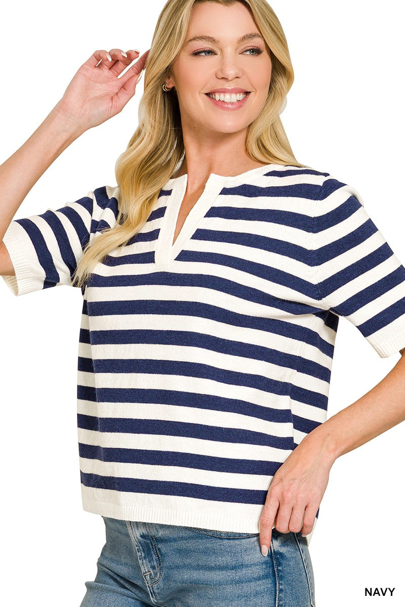 The Sailor Sweater-Navy