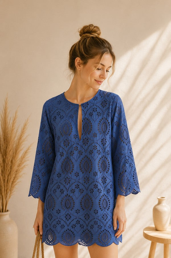 The Midnight Eyelet Mini