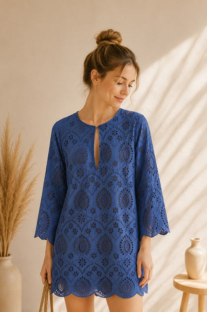 The Midnight Eyelet Mini