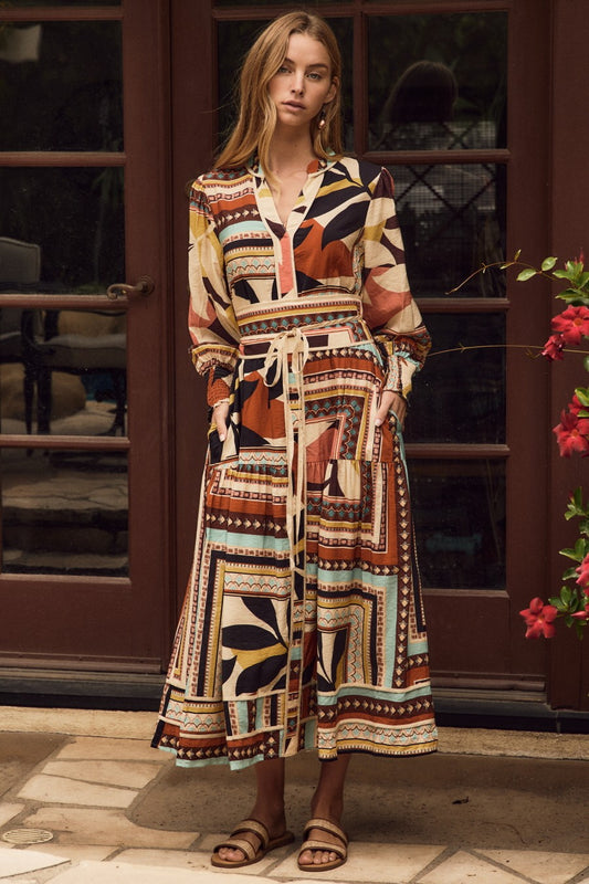 The Mid Century Mod Dress