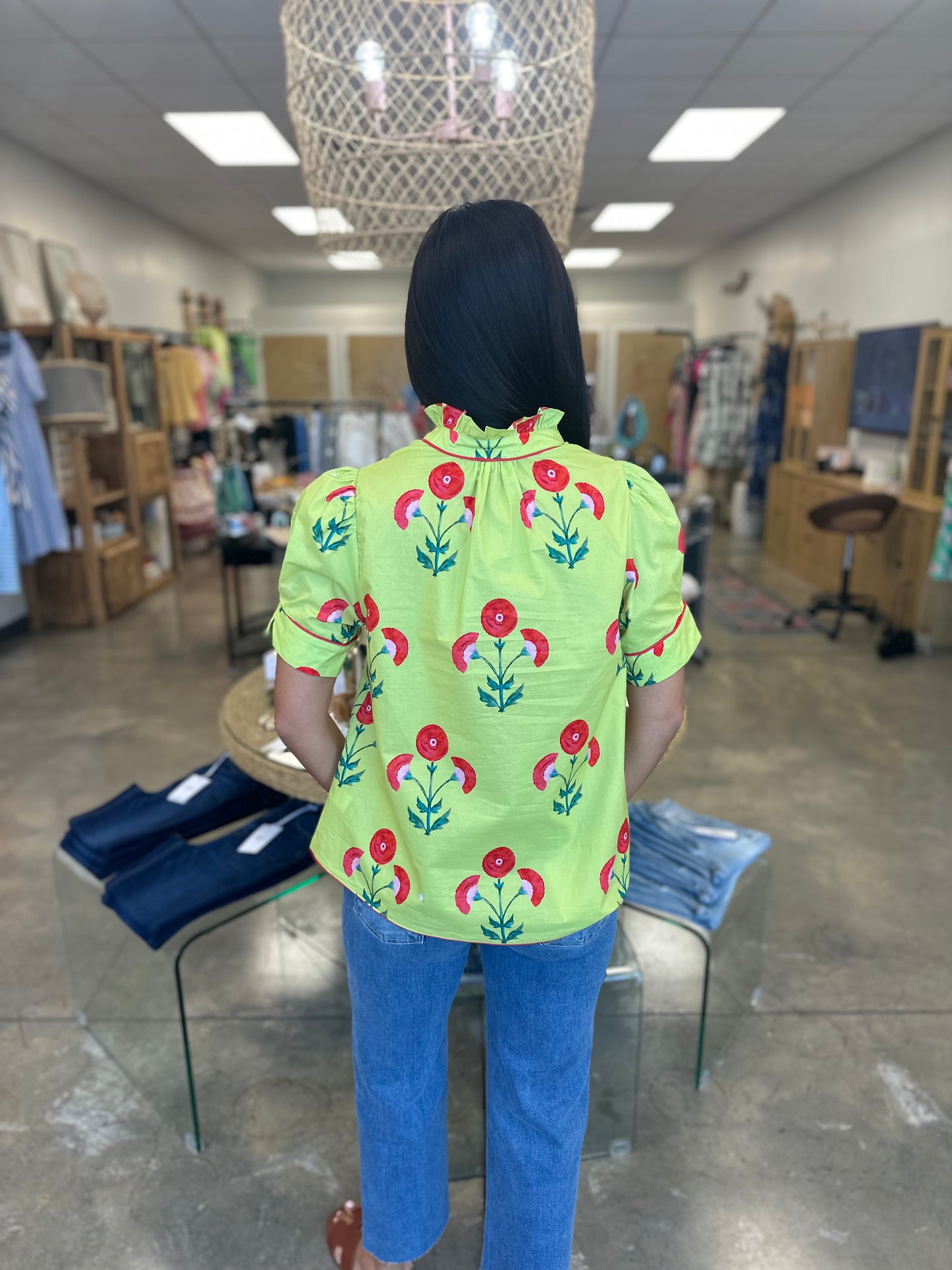 The Tiley Floral Blouse