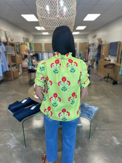 The Tiley Floral Blouse