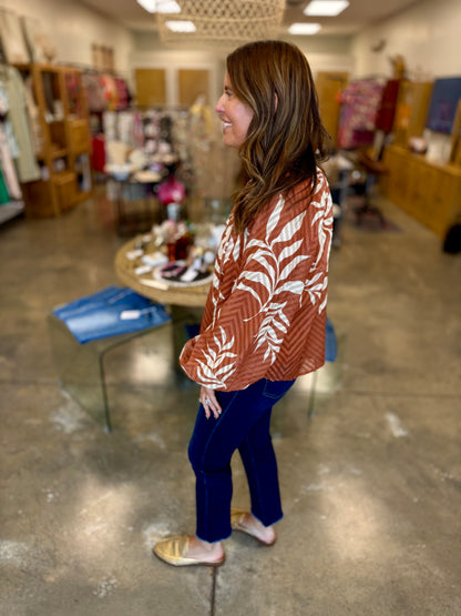 Fall On The Coast Blouse