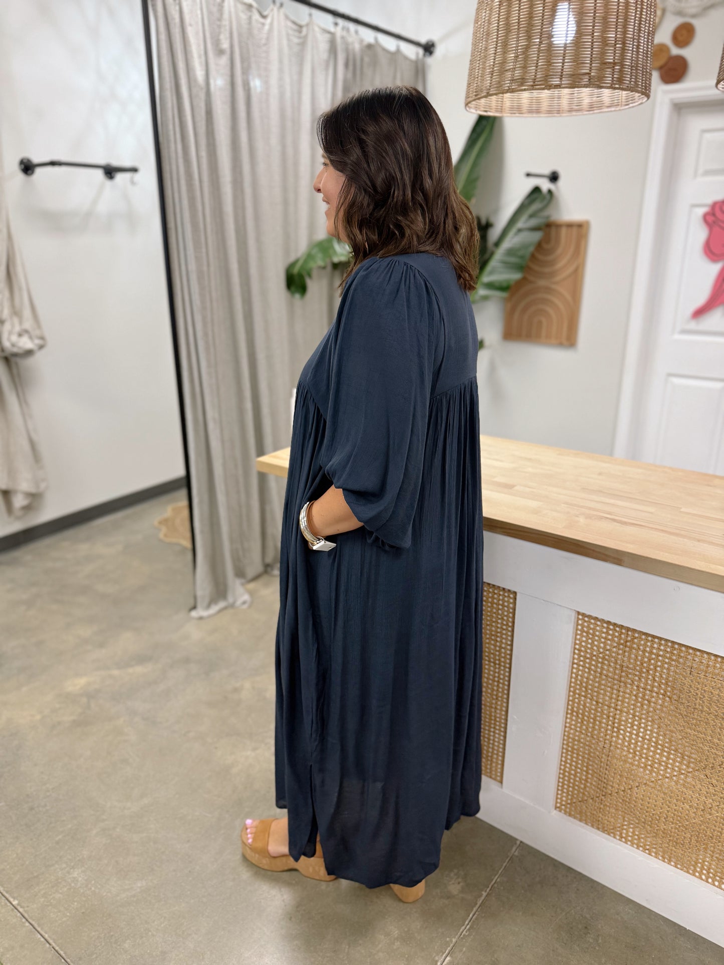 Beach Gypsy Midi Dress