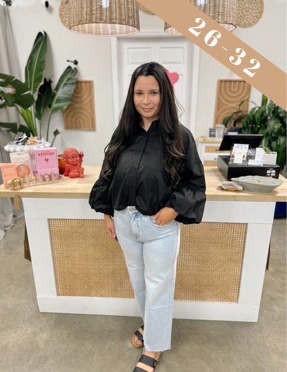 Bayeas Raw Edge Cropped Jeans