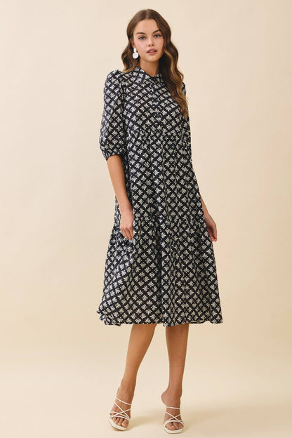 The Gina Collared Dress