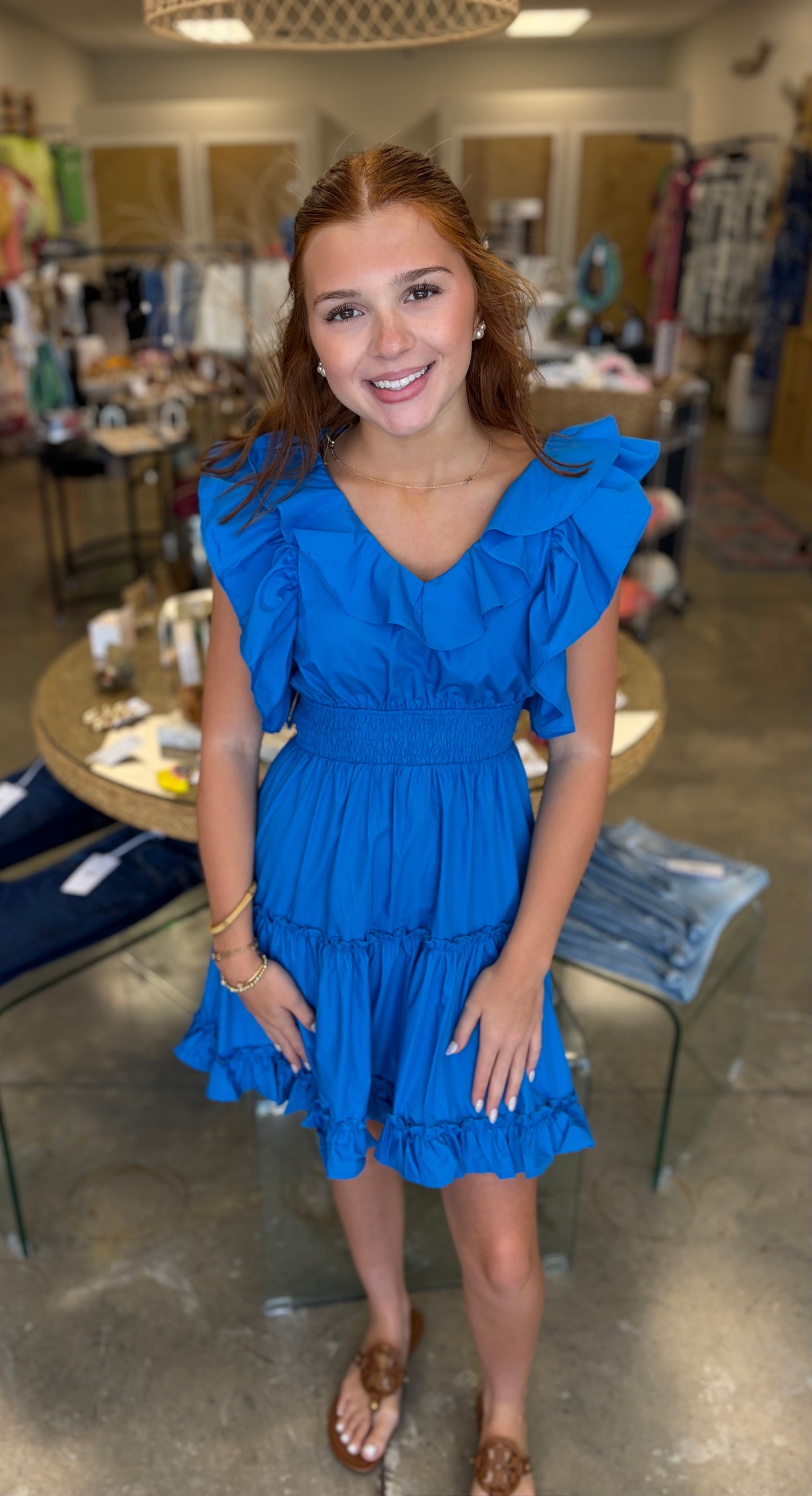 The Blue Crush Mini Dress