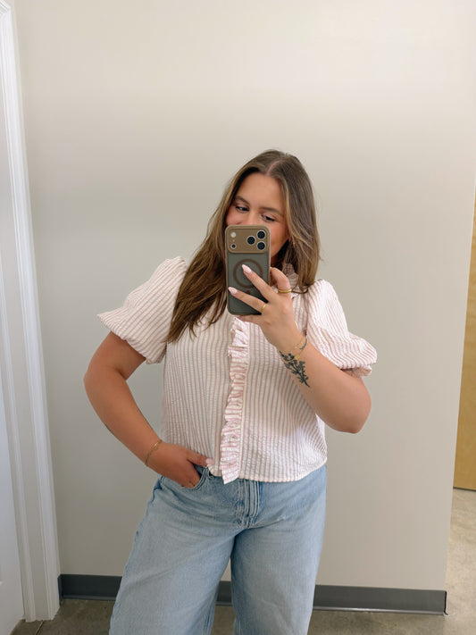 The Laura Button Down Blouse