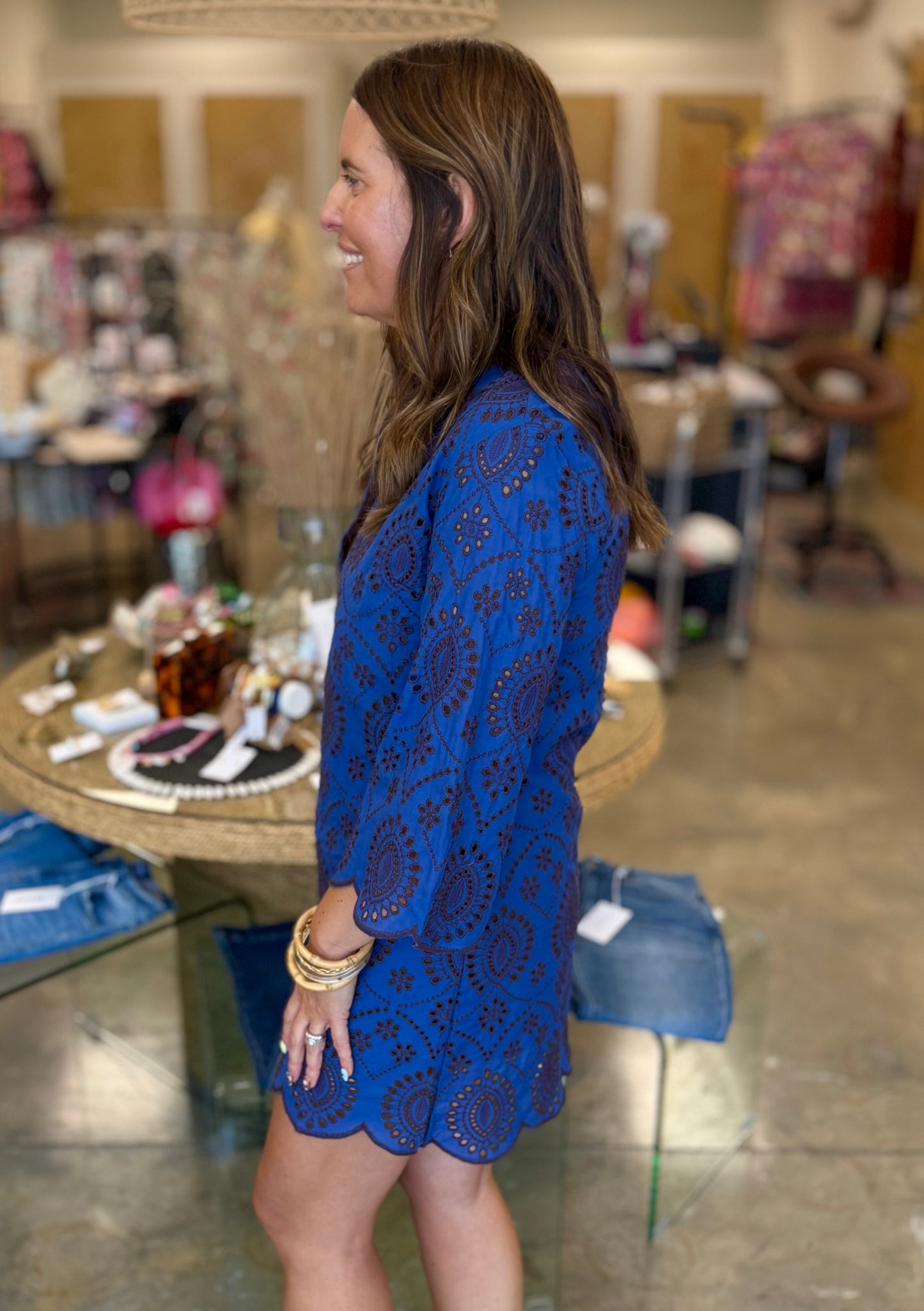 The Midnight Eyelet Mini