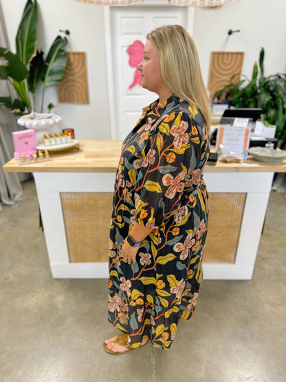 The Becca Midi Dress Curvy