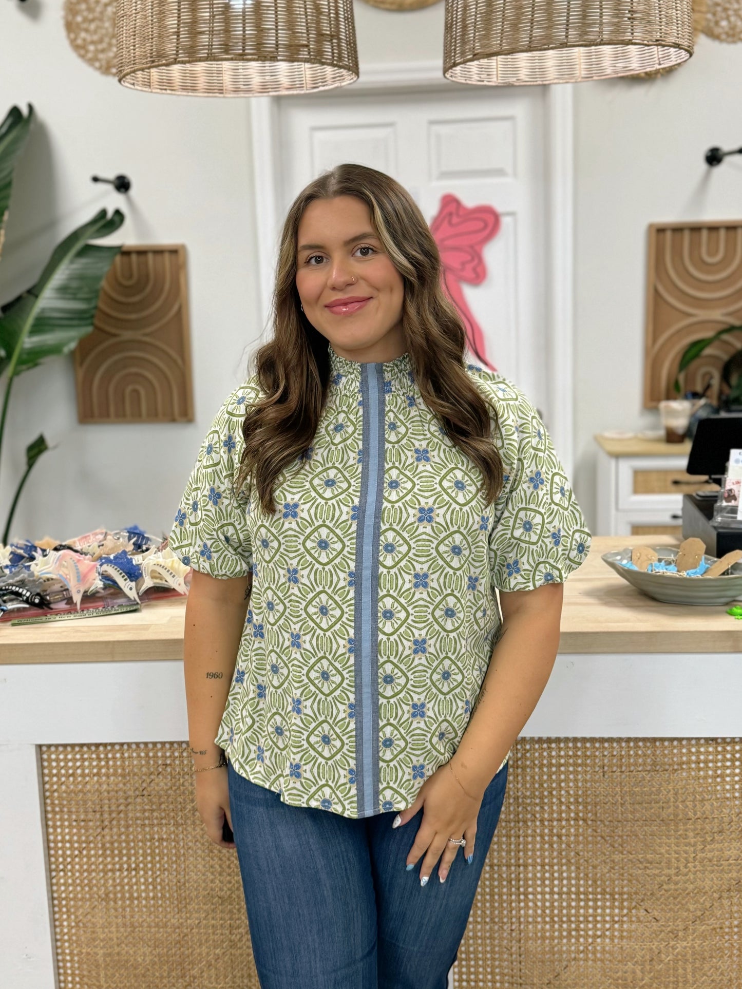 Let's Smock about it Top