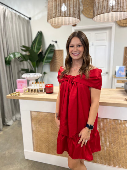 Wrap Me like a Present Holiday Dress