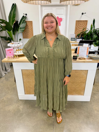 The Juliette Midi Dress Curvy